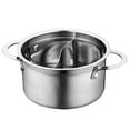 thumbnail image 2 of Elodie Stainless Steel Divided Hot Pot Divider Hotpot Pot for Party Home Restaurant, 2 of 8