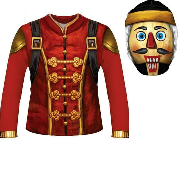 Crackshot Adult Sublimated Costume Shirt & Hood Large
