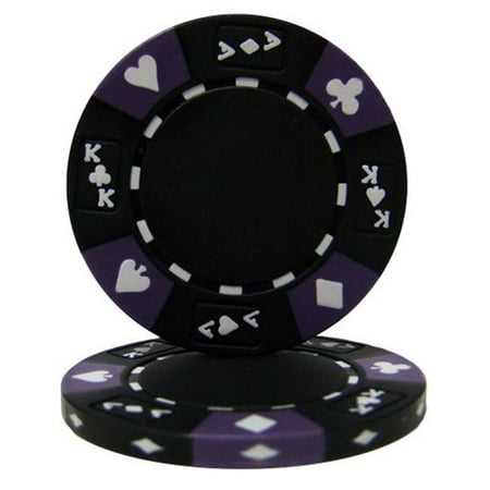 Ace King Poker Chips - Ace King Suited 14 g Poker Chips, Black
