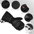 thumbnail image 3 of SNOW DEER Heated Mittens Gloves Men Women - 7.4V 2200MAH Electric Rechargeable Battery Gloves for Winter Skiing Skating Snow Camping Hiking Heated Hand Warmer Gloves, 3 of 11