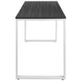 thumbnail image 4 of Pemberly Row 55" Industrial Wood Top Writing Desk in Rustic Gray, 4 of 11