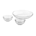 thumbnail image 1 of Juego de Ensaladera de 3 Piezas Libbey de Vidrio Diseño Selene Transparente, 1 of 4