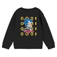 thumbnail image 2 of Sonic The Hedgehog Golden Rings Boy's Black Long Sleeve Shirt-Medium, 2 of 4