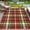 GZ-REDGREEN, variant on DEORAB Outdoor Rugs 4'X6' Chenille Patio Rug Three-Layer Material Imitation Silicone Spot Molding Camping Outside Rv Mat Red & Green