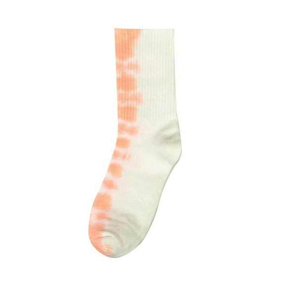 Daznico Socks for Women - Women's Tie Dye Hop High Top Colored Cotton Socks