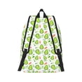 thumbnail image 3 of Daiia Kawaii Avocado Vintage Canvas Backpack for Men and Women ,Hiking Backpack,Travel Laptop Bag for School,Large Capacity Backpack, 3 of 8
