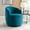 Teal, variant on Lightweight & Swivel Accent - Yellow Upholstered Armchair for a Cosy Corner
