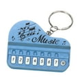 thumbnail image 4 of 2x Pequeño Teclado Electrónico Llavero Micro Accesorios para Piano Trabajo Real Mini Llavero para Profesores Amantes de La Música 2 piezas, 4 of 8
