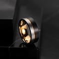 thumbnail image 3 of Alianza de boda King Will LOOP, carburo de tungsteno, 8 mm, oro rosa, 3 of 7