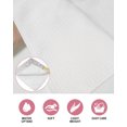 thumbnail image 6 of Yellow White Kitchen Dish Towels for Drying Dishes Set of 2, Abstract Grey Chrysanthemum Flower Floral Waffle Weave Microfiber Hand Tea Bathroom Towels Quick Dry & Absorbent Towel 15.7x23.6, 6 of 7