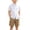 Khaki, variant on Boys Back to School Outfits 2026 Summer Short Sleeve Button Up Shirts and Shorts Sets Kids Formal Wear School Uniform Black 13-14 Years