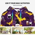thumbnail image 6 of Hoodies for Women - Halloween Gnomes1 Comfrt Colour Drawstring Women'S Fashion Hoodies & Sweatshirts, Fall Outfits Clothes for Women 2024 Pullover with Kangaroo Pocket, 6 of 7