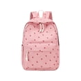thumbnail image 2 of Cute Cherry Print Preppy Bag Large Corduroy Bookbag Lightweight 15-In Laptop Bag Women Travel Aesthetic Backpack, 2 of 7