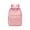 Pink, variant on Corduroy Large Capacity Backpack, Strawberry Print Casual Leisure Rucksack, Light Pink Student School Bag for Daily Commute Short Travel Outdoor Activities