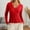 Red, variant on Ladies Cardigan Sweaters Long Sleeve Knit V-Neck Button Up Fall Sweaters Open Front Sky Blue Sweaters Womens Fall Clothes