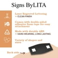 thumbnail image 7 of Signs ByLITA Fancy Please Keep Kitchen Clean Sign - Kitchen Signs | Durable Material | Cleaning Reminder | Easy Installation Sign (Black) - Small, 7 of 7