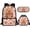 Capybara, variant on Yuyamidu Capybara Kids Backpack Set 3 in 1, 17 Inch School Backpack with Lunch Bag and Pencil Case, Large Capacity Bookbag for Boys Girls, Elementary Middle School