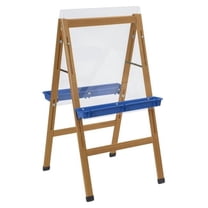 Childcraft 2004412 24 x 26.63 x 44.5 in. 2 Blue Paint Trays Outdoor Easel