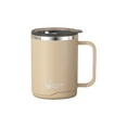 thumbnail image 2 of 16.9 OZ Stainless Steel Insulated Coffee Mug with Handle, Double Wall Vacuum Travel Mug, Tumbler 500ml Cup with Sliding Lid （Khaki）, 2 of 6