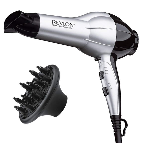 Revlon 1875W Shine Boosting Hair Dryer | Smooth Blowouts and Volume
