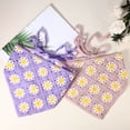 thumbnail image 7 of Unique Bargains 2pcs Knitted Head Kerchief for Hair Styling Decor Pink,Purple, 7 of 7