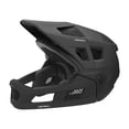 thumbnail image 3 of Casco de bicicleta Casco de ciclismo para hombres y mujeres ligero con almohadilla de barbilla desmontable cómodo equipo de ventilación cara completa Negro, 3 of 8