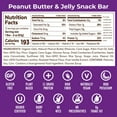 thumbnail image 5 of Pack of 12, Grab The Gold Peanut Butter & Jelly Snack Bar, 2 oz, 5 of 5