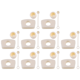 thumbnail image 1 of Juego Tapones Silicona para Derrames Reutilizables Cup 1.0/2.0 (Beige), 1 of 8