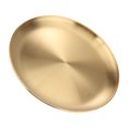 thumbnail image 1 of Fruit Tray Stainless Steel Towel Salad Plate Mini Cake Pans Metal Serving Banquet Child, 1 of 6