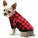 thumbnail image 1 of Suéter Con Capucha Para Perros Gatos Con Ropa A Cuadros, 1 of 6