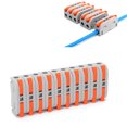 thumbnail image 4 of Connector 20Pcs Wire Conductor Connector Mini LeverNut 1in1out Fast Lighting Terminal Block 250V, 4 of 8