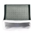 thumbnail image 4 of Chauffe-pieds, avec doublure en peluche, chauffage lectrique des pieds avec niveaux de temprature, lavable en machine, gris, 4 of 5