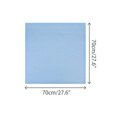 thumbnail image 3 of Women's Floral Rhinestone Retro Scarf, 27.6'' Square Cotton Print Pattern Neckerchief Head Wrap for Party Gift One Size Process cyan, 3 of 6