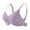 Purple, variant on Sokhug Women's Push Up Bra Wireless Plunge Full Coverage Support Plus Sized Bras