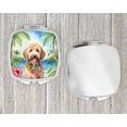 thumbnail image 4 of Goldendoodle Luau Compact Mirror 2.75 in x 3 in, 4 of 4