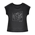 thumbnail image 1 of Camiseta para mujer, camiseta básica cómoda de verano para senderismo, viajes, compras, mujer XL, 1 of 7