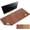 Cork+brown, variant on 43.3”x 27.5” Leather Desk Pad, Large Desk Mat, Reversible Cork & Leather Large Mouse pad for Desk, Waterproof Computer Desk Pad for Gaming Home Office (Black)