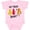 AD-Pink, variant on Hey There Buddy with Ketchup Mustard and Hot Dog Boys or Girls Baby Bodysuit