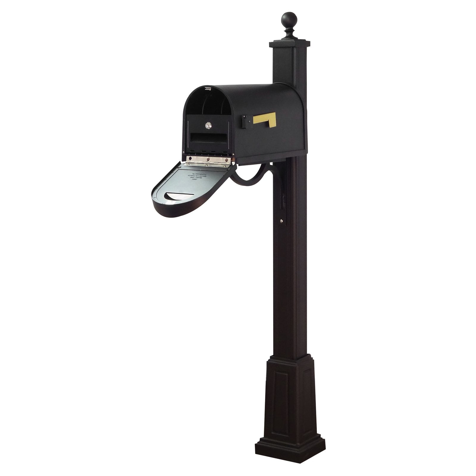 Special Lite Products Classic Curbside Mailbox with Locking Insert and