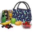thumbnail image 3 of Disketp Astronaut Dinosaur Bolsa Térmica Estampada, Bolsa Térmica Aislante para Almuerzo, Playa y Campamento, 3 of 6