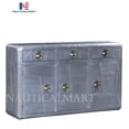 thumbnail image 2 of NauticalMart Aviator Buffet à 3 Portes Design Table d'Appoint en Métal, 2 of 2