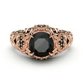 thumbnail image 2 of Vintage Black Diamond Ring, 2 of 4