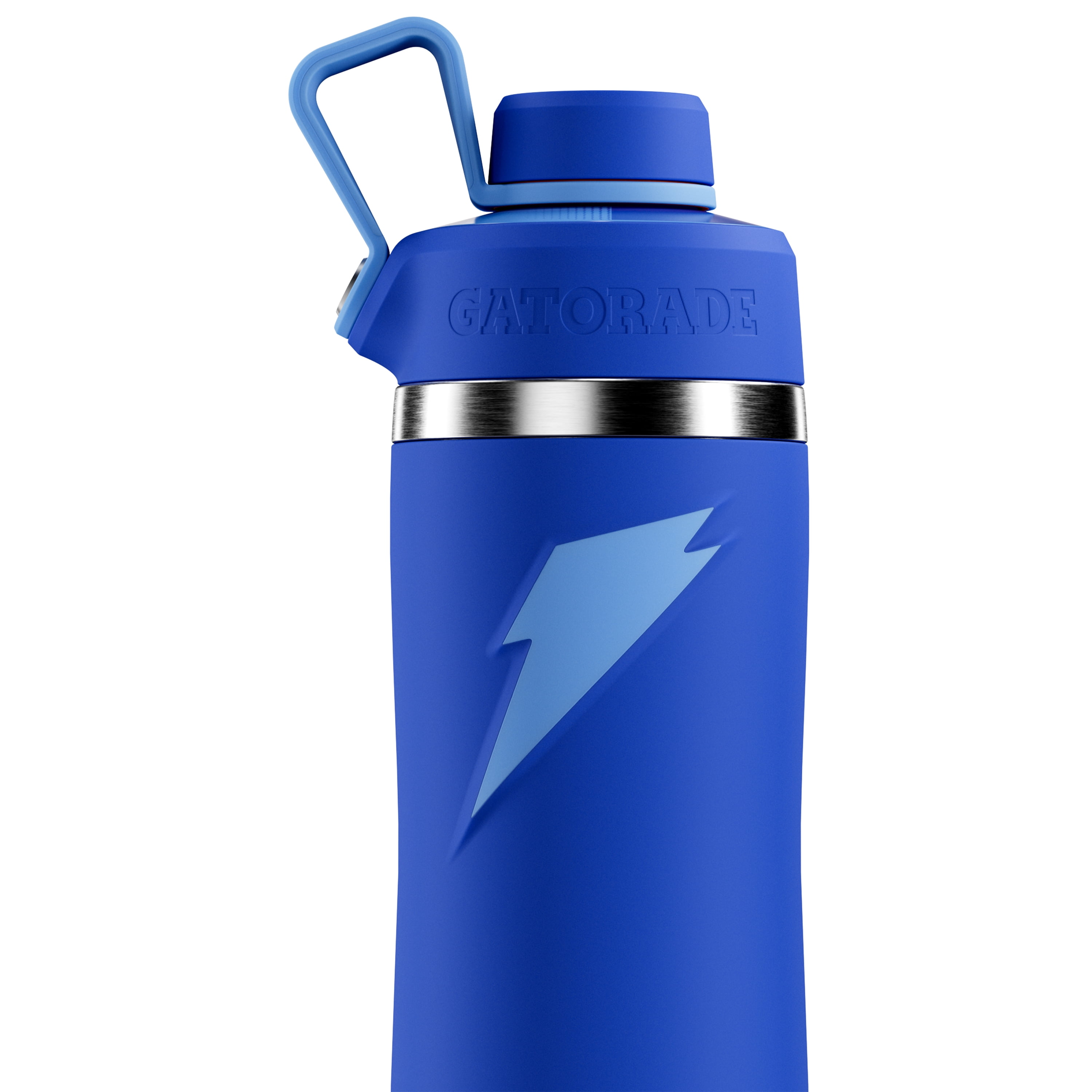 Gatorade 'Overtime' 22oz Stainless Steel Water Bottle, Twist Cap, Blue