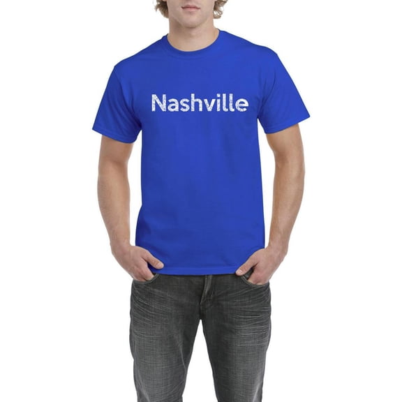 Artix - Men's T-Shirt Short Sleeve - Nashville Tennessee Flag