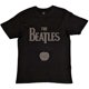 thumbnail image 1 of The Beatles - Camiseta Manzana de Algodón para Adultos Unisex (Negro), 1 of 2