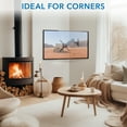 thumbnail image 4 of Mount-It! Height Adjustable TV Wall Mount - Full Motion, Pull Down and Vertical Adjustment, Fits 23-55 Inch Screens, Max VESA 400x400mm, Swivel and Tilt Capabilities, 50.6 Lbs Capacity, 4 of 11