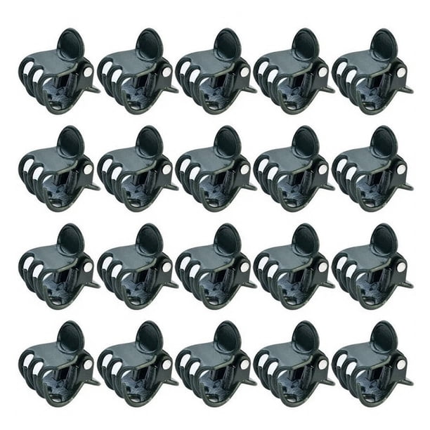 Clips para plantas, tallos, enredaderas, clips de soporte para jardín, soportes de plástico para tallos de orquídeas, tomates y peonías, sujetadores de estacas para plantas
