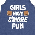 thumbnail image 3 of Instant Message - Girls Have Smore Fun - Toddler & Youth Girls A-line Dress, 3 of 6