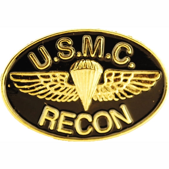 USMC Recon Military Pin 1 Inch