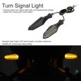 thumbnail image 3 of Señales de LED para Motocicleta 2 Piezas Lámpara Indicadora de Luz de Señal de Agua Corriente LED para Motocicleta de Doble Cara ANGGREK Otros, 3 of 8